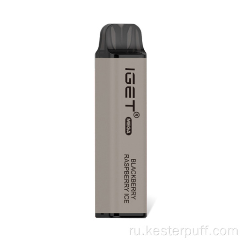 Iget Mega 3000 Puffs одноразовый Vape Blackberry